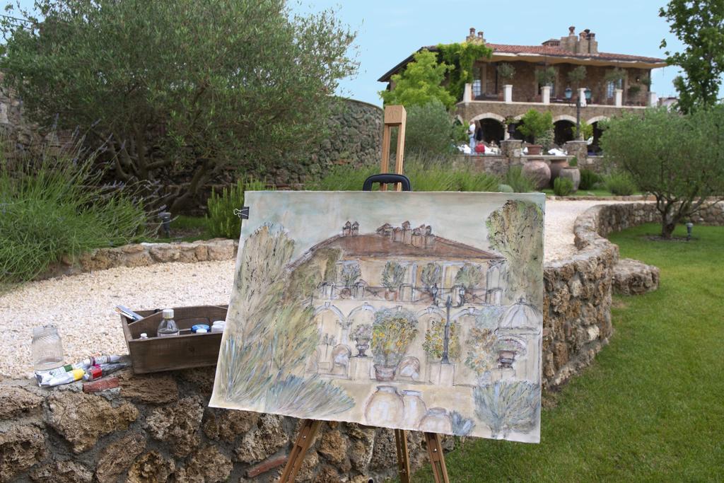 Borgo Santo Pietro Hotel Chiusdino Eksteriør billede